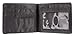 Big Skinny Men's RFID Blocking Leather Bifold, Holds Up to 25 Cards, Black
