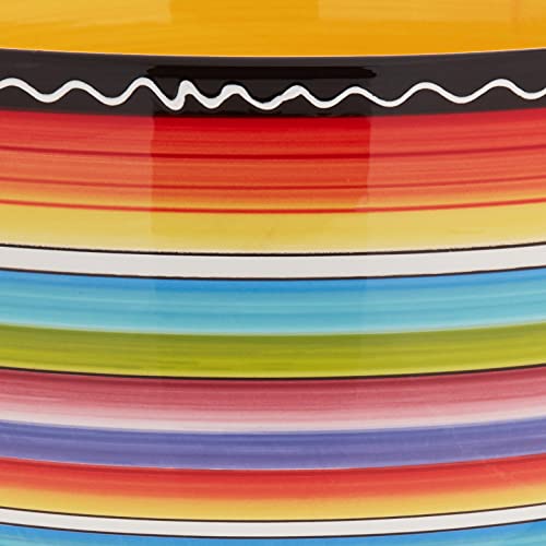 Certified International Tequila Sunrise Deep Bowl, 10.75 By 5.5-Inch,Green #TOP3