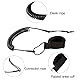 Helweet Surfboard Leash, Standup Paddle Leash, Surf Leash String, Surf Sup Board Leine, Paddle Board Fußseil, Wasserski Fußseil, Sicherheit Fußschlaufe, Surf Sicherheitsfuß Seil (55 x 3000mm)