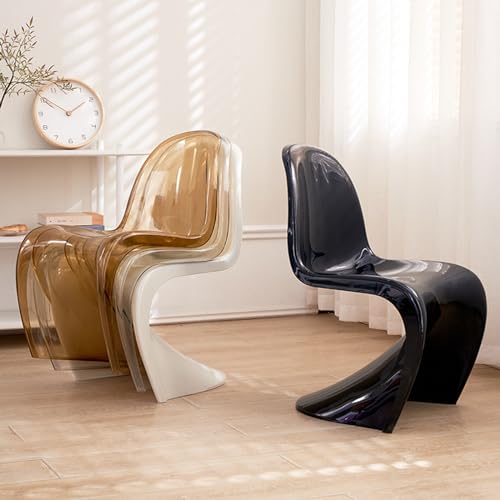 Tabouret de maquillage transparent pour salon et table de coiffeuse - 5