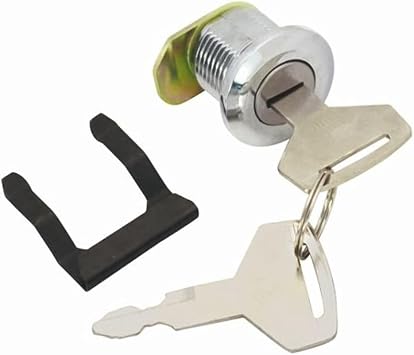 [Renewal Part] Hook Excavator Side Door Lock Hydraulic Pump Door Lock for KOBELCO SK120/200/210/230/260-6-8 [Replacement]Lock Cylinder