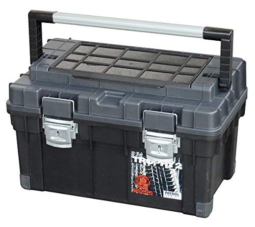 Patrol Group skrt2h dczapg001 caja de herramientas HD Trophy 2 interior herramienta 595 x 345 x 355 mm/negro