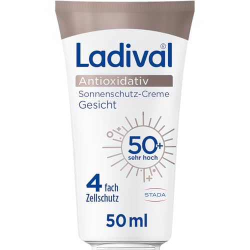 Ladival Sonnenschutz-Creme Antioxidativ fürs Gesicht LSF 50+, 50 ml Creme