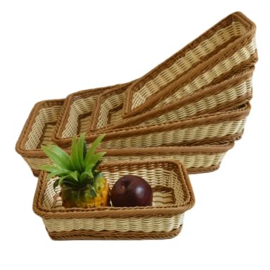 Bread Basket for bakery, restaurant and kitchen. Fruit basket, Vegetable basket. Display basket for fruits and vegetables (Extra Large)