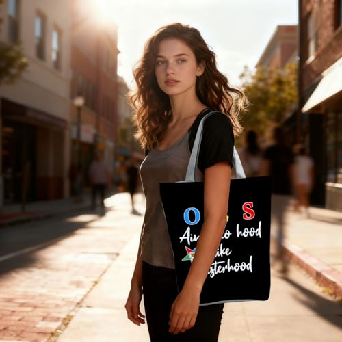 Bolso Tote con cierre de cremallera estampado Sisterhood miniatura 2