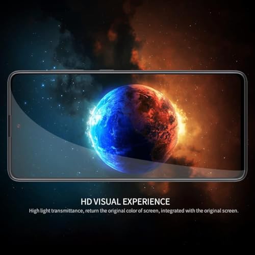 Image of Mothca Military-Grade Full Glue Tempered Glass Screen Protector for Google Pixel 6A With Installation Kit | Edge to Edge Coverage | Black (Pack of 1)