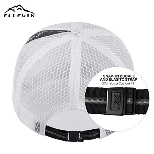 Ellewin Unisex Breathable Quick Dry Mesh Baseball Cap Sun Hat Tennis Cap #TOP2