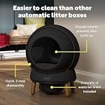 PetSafe ScoopFree SmartSpin Self-Cleaning Litter Box - Automatic Waste Collection - Odor Control - App Controlled - Complete Litter Box Kit - Black - Image 6