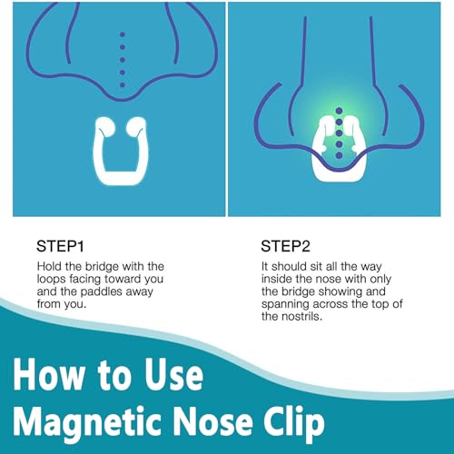 anti snoring devices8 pack silicone magnetic stop snoring solution 6 inch