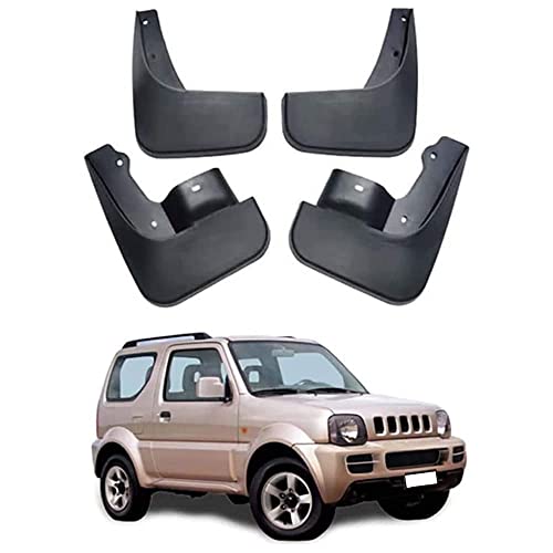 Bavettes garde-boue pour Suzuki Jimny 2005-2018 | 4 pièces de protection