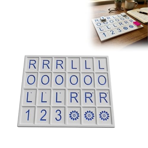 Tablero Práctica Individual Mahjong Ligero y Portátil