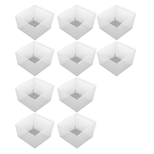 Proslat 3210 Probin Storage Bin Designed For Pvc Slatwall, Small, 10-Pack #TOP3