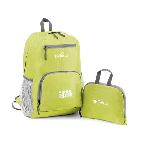 Image of TRIPOLE PakLite 15L Foldable Backpack | Lightweight Compact Daypack for Travel & Trekking