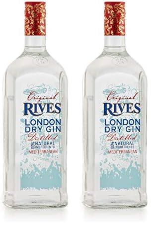 Rives Original London Gin, 70cl (Paquete de 2)