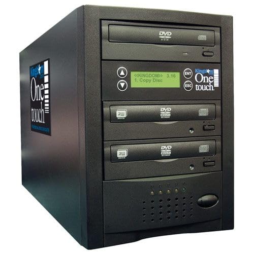 Amazon.com: Kingdom One Touch 2 Copy DVD 24X CD 48X Duplicator