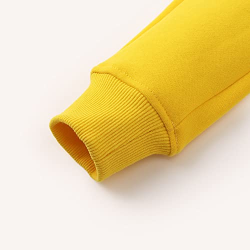 Spring&Gege Boys' Fleece Active Jogger Sweatpants Thick Sports Pants with Pockets4