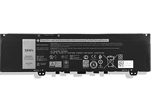 7xinbox 11.4V 38Wh F62G0 CHA01 39DY5 039DY5 RPJC3 0RPJC3 Batería Reemplazo para DELL Vostro 5370 D1525S D1505G R1605S D2505G Series Inspiron 13 7000 7370 7380 7386 5370 7373 Series Laptop