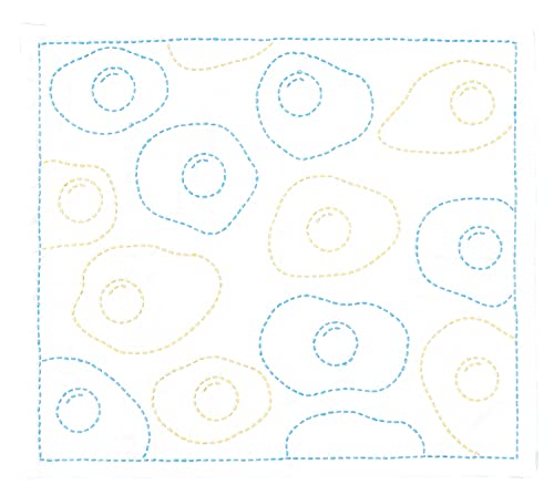 原ウール 刺し子のふきん 刺し子 キット 北欧 モダン 布巾 伝統柄 日本製 猫 綿100 たまご