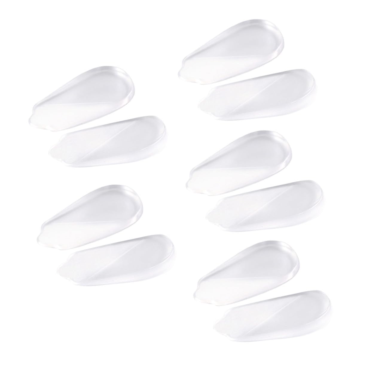 FOMIYES 5 Pairs Foot Care Protector Shoe Insert Orthopedic Heel Insoles O/x-Type Legs Orthotics Heel Support Pad O/x Leg Orthotics Insole Heel Liners Heel Pads Damping Osteoarthritis Male