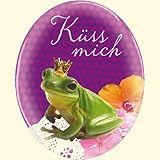  Magnet Frosch - Küss mich: (Verkaufseinheit)