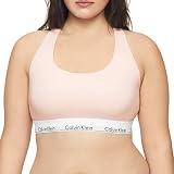 Calvin Klein Modern Cotton Unlined Wireless Bralette, Nymph's Thigh, Small