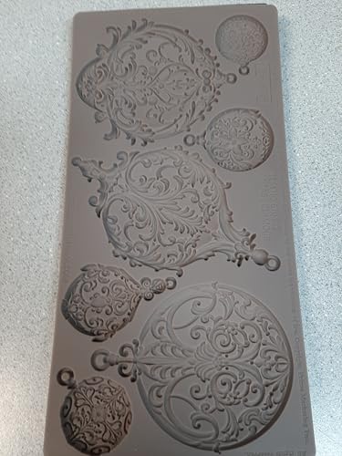 Prima Marketing inc Redesign With Prima Decor Moulds - Vintage Glamour - 1 pc 5x10x8mm Silicone 655350670450 for Funiture Dresser Chocolate Cake Candy Bakery Soap Polymer Clay earthen Clay