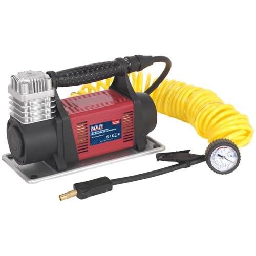 Mini compresseur d'air 12V Sealey MAC06 robuste pour pneumatiques - 2