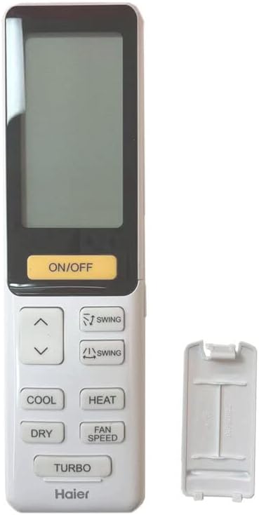 തിരികെ view AAA ബാറ്ററികൾ എവിടെ ചേർക്കണമെന്ന് കാണിക്കുന്ന, ബാറ്ററി കമ്പാർട്ട്മെന്റ് തുറന്നിരിക്കുന്ന റിമോട്ട് കൺട്രോളിന്റെ.