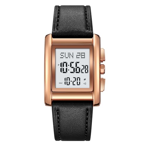 Aumotop Reloj Multifuncional Luminoso con Pantalla de Doble Hora para Hombres, Resistente Al Agua, Reloj Deportivo Al Aire Libre, Banda de Acero Inoxidable para Todas Las Aventuras (Correa) Aumotop Reloj Multifuncional Luminoso con Pantalla de Doble Hora para Hombres, Resistente Al Agua, Reloj Deportivo Al Aire Libre, Banda de Acero Inoxidable para Todas Las Aventuras (Correa)