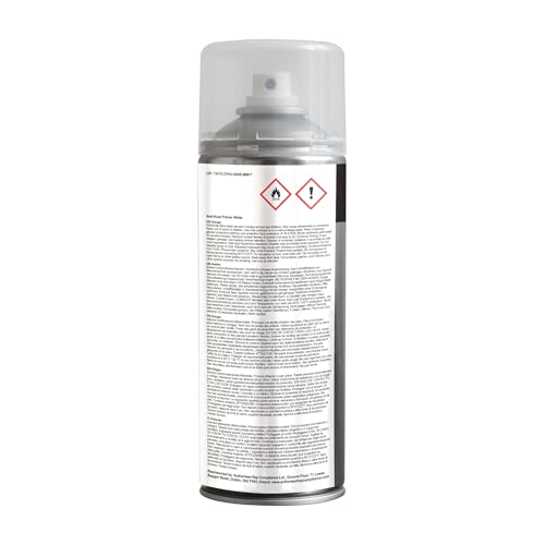JENOLITE Rostschutz Grundierung Spray | WEIß | 400ml | Hochleistungs-Metallgrundierung | Schutz vor Rost & Korrosion | Grundierung für Autos, Heizkörper, Gartenmöbel & mehr