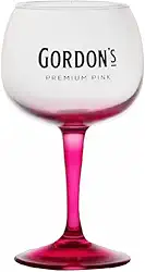 Taça Personalizada Gordons Pink De Gin Vidro 600ml Oficial
