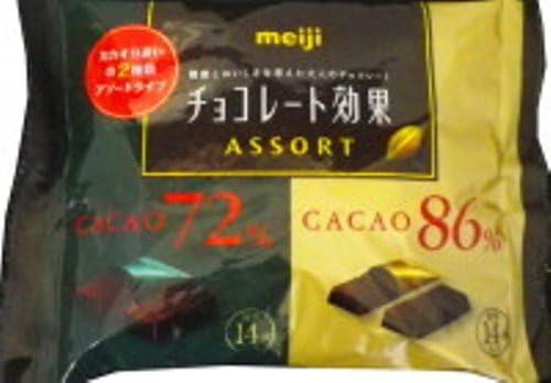 Amazon 明治 チョコレート効果アソート袋 148g 15袋 明治 板チョコ チョコバー 通販