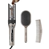 BaByliss Boucleur Automatique & Waver Style Secret Air– Cylindre de 25 mm avec chaleur douce et flux d’air, 48 combinaisons de réglages pour boucles, waves ou brushing, cheveux courts et longs, C6686E