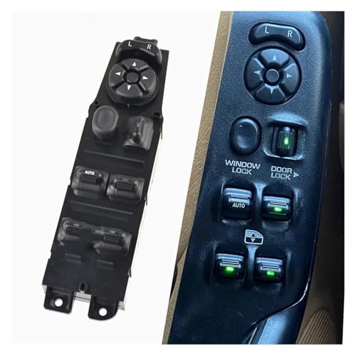 Interrupteur commande de vitre électrique pour vos trajets en Jeep Cherokee 4 portes - 4