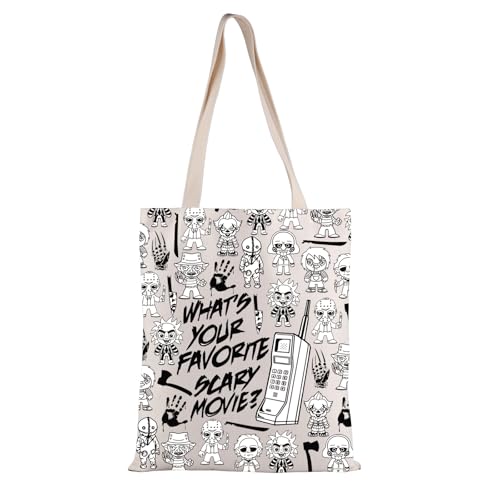 Tote Bag Film d'Horreur le cadeau amusant idéal pour une fille passionnée de cinéma