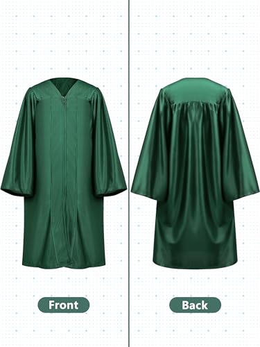 Image of QZYL Kindergarten Graduation Cap and Gown Set, 2026 Congrats Grad Outfit with Tassel & Certificate for Kindergarten