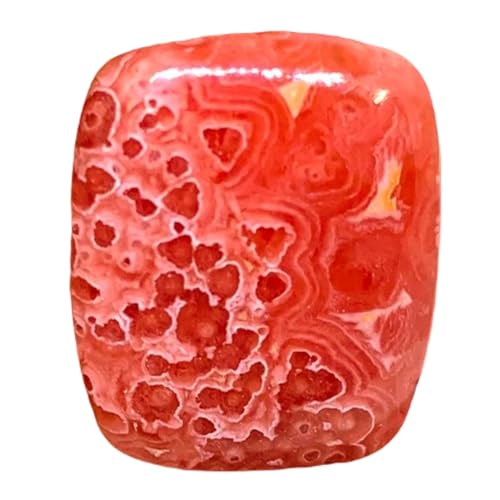Rhodochrosite véritable pour remplacer ou monter une pierre sur bague et collier
