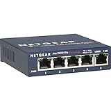 Netgear ProSafe FS105 Interrupteur fin 5 ports 10/100Base-TX pour bureau FS105NA.