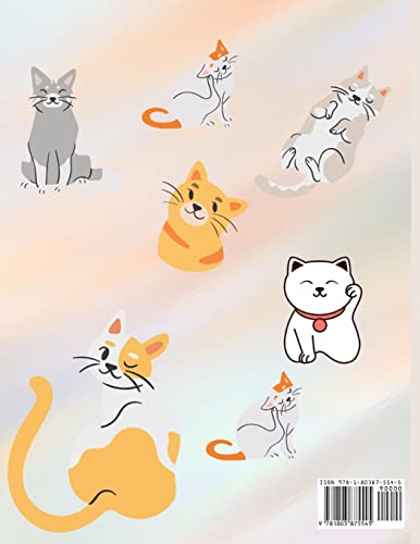 Katzen-Malbuch für Kinder: Katzen-Malbuch für Vorschulkinder Niedliches Katzen-Malbuch für Kinder (German Edition)