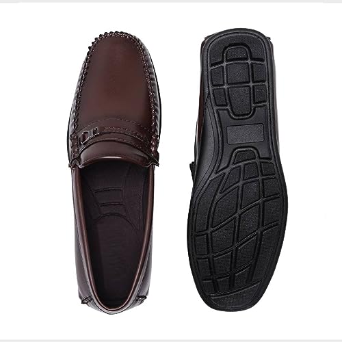 Mocassim Masculino Driver Dockside Sapato Social Casual Confortável Estilo Italiano Clássico (37, MA