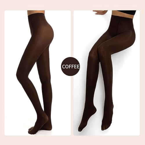 Image of Womens 40 Den Opaque Control Top Tights, High Waist Pantyhose