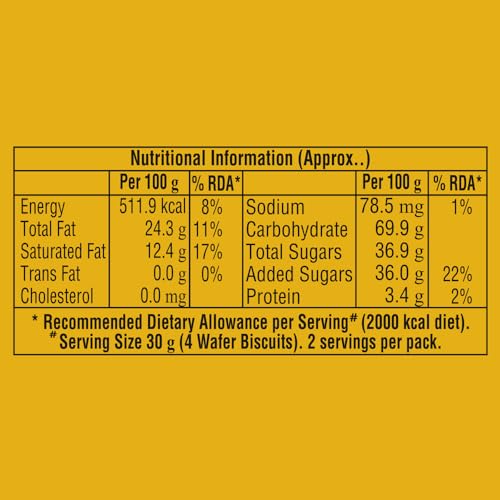 Image of Dukes Waffy - Orange flavoured creamy & crunchy Wafers (60 /55 grams)