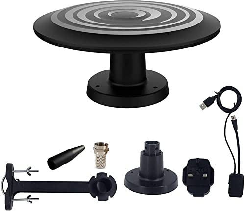 4G Motorhome Caravan Boat Digital Freeview HD OMNI 360 TV Aerial Outdoor Indoor Cable