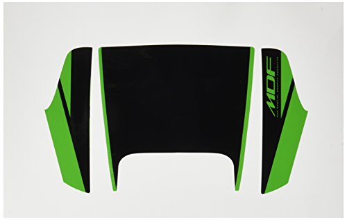 エムディーエフ グラフィックキット ライトカウルセット ファイアロードモデル ライムグリーン KLX250 MKLX2-B-GR-LC