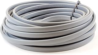 6mm Twin And Earth Cable outdoor DIY Electric Socket Wire Cable Flat Grey PVC Lighting Electric Cable 6242YH BASEC (PX Manufacturing) (1M)