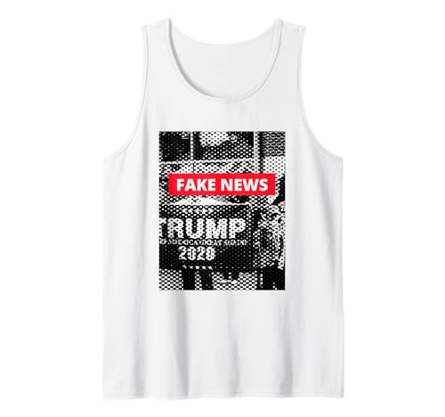 FAKE NEWS Trump lustiges Kostüm Tank Top