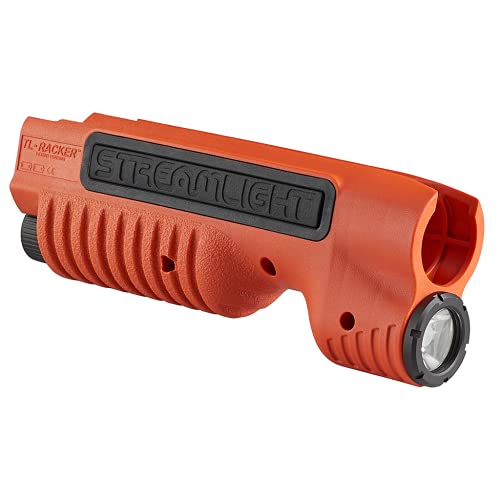Streamlight 69611 TL-Racker 1000 Lumen Forend Light for Remington Selected 870 Models with CR123A Lithium Batteries, Orange, Box