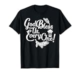 EIN Weihnachtslied Charles Dickens Gott segne Uns alle T-Shirt