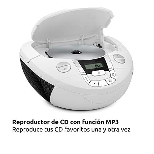 Reproductor de CD estéreo TechniSat VIOLA CD-1 portátil para escuchar música sin internet 5