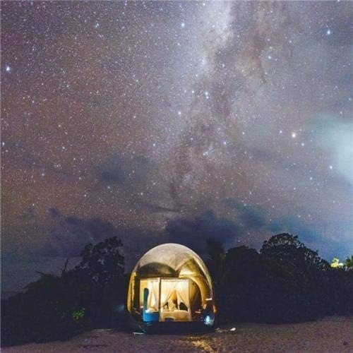 Miniatura 5 de Tienda de campaña transparente, tienda de campaña inflable de burbujas al aire libre, cabina de campamento de cúpula transparente con soplador de